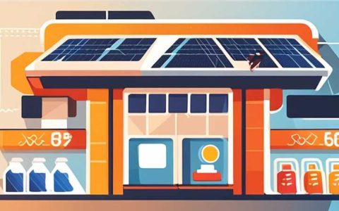 How to install solar panels for supermarket lights