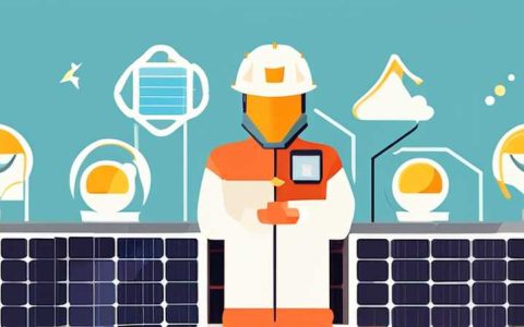 How to use solar panels as monitors
