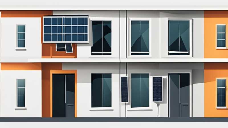 Where to put solar energy in the building