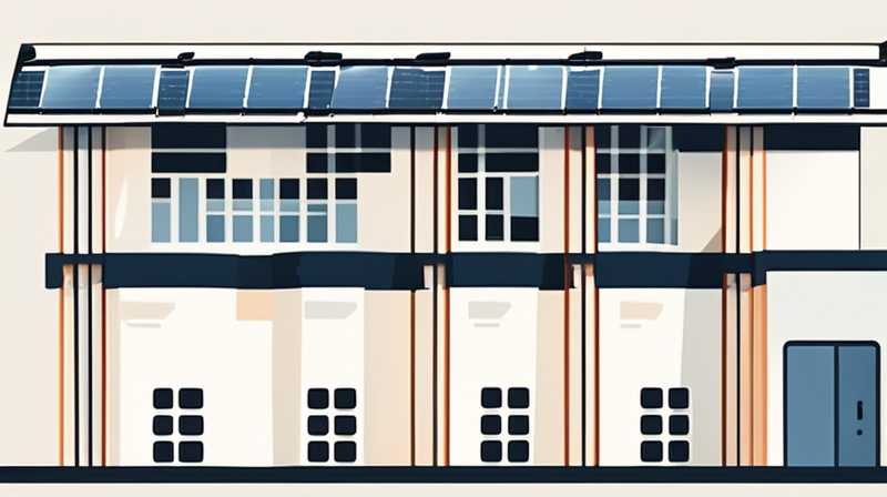 Where to put the wall mounted solar overflow pipe