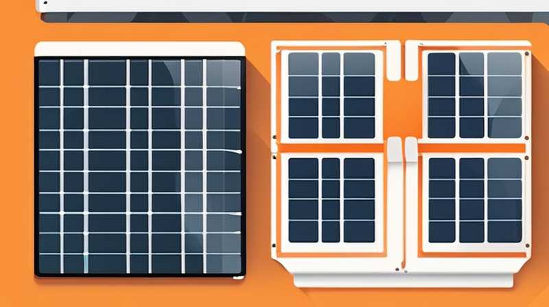 How to repair wall mounted solar panel