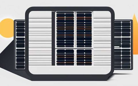 How many volts is a single solar photovoltaic panel on a roof?