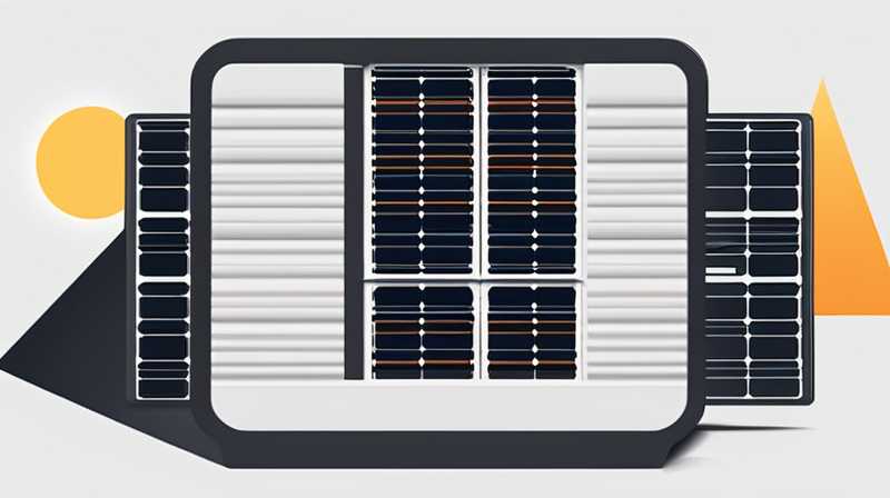 How many volts is a single solar photovoltaic panel on a roof?