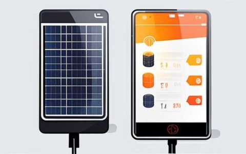 Why does the solar charger glow?