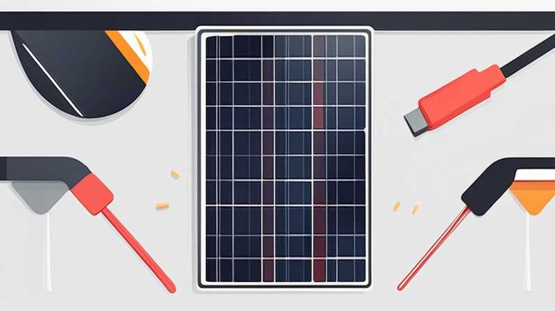 How to replace 5v battery in solar panel