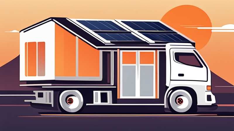 How to install solar panels on a truck