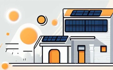 Why are solar panels placed on spacers?