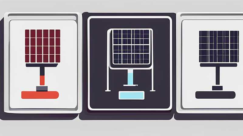 How to replace the lower exhaust valve of solar panel