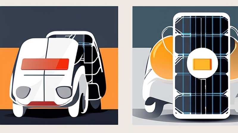 How to activate a solar battery car