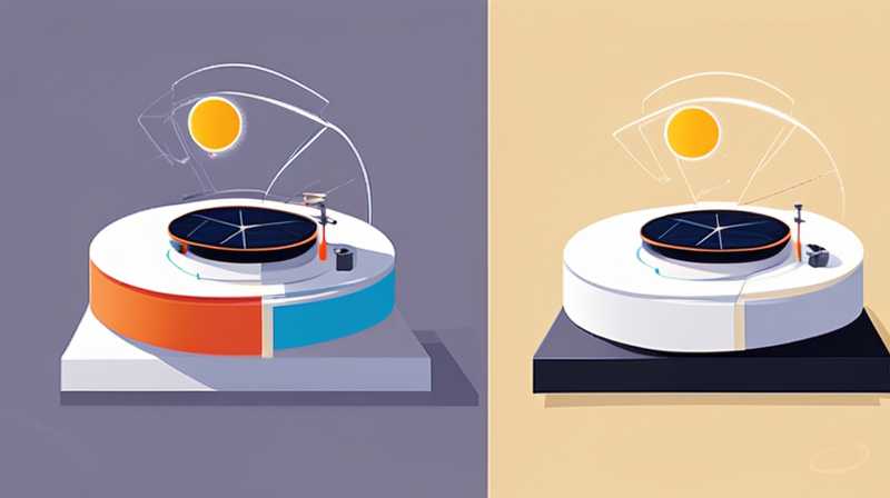 What is the inside of a solar turntable called?