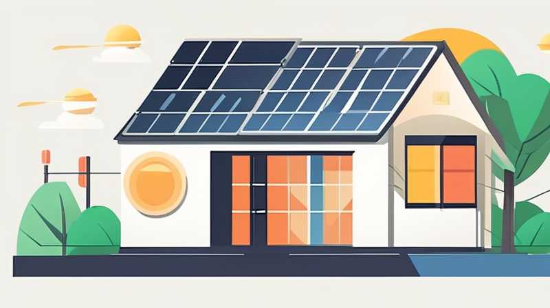 How to install solar energy on the roof of a simple house