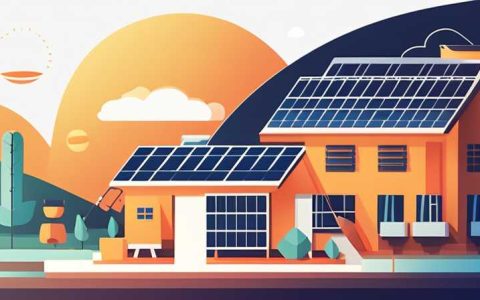 How many people work at a solar plant?