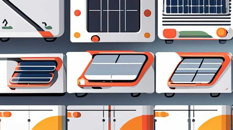 How many watts of solar energy does a RV have?