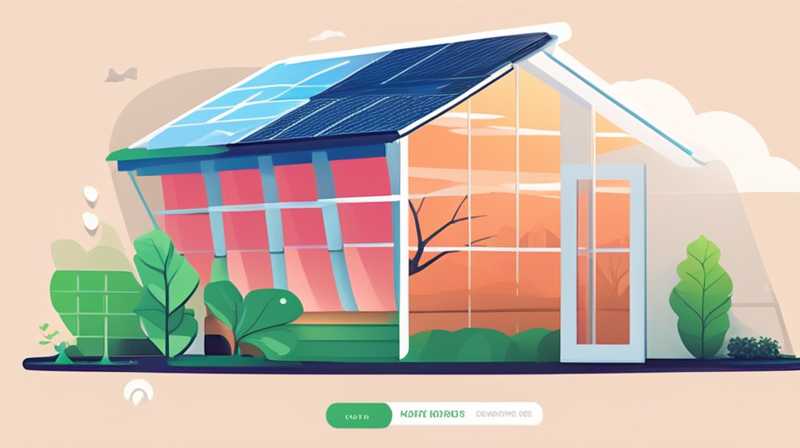 How to make greenhouse solar panels