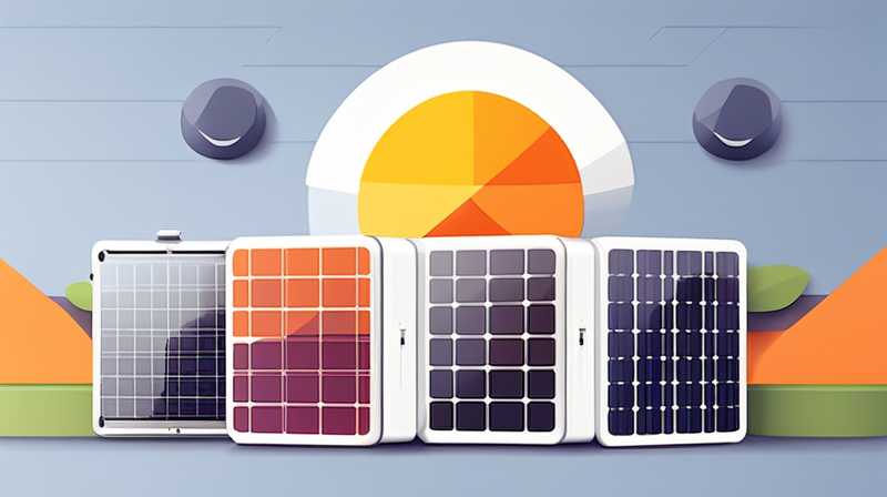 What does solar panel voltage depend on?