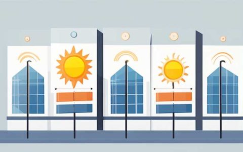 How to read the positive and negative poles of solar panels in English