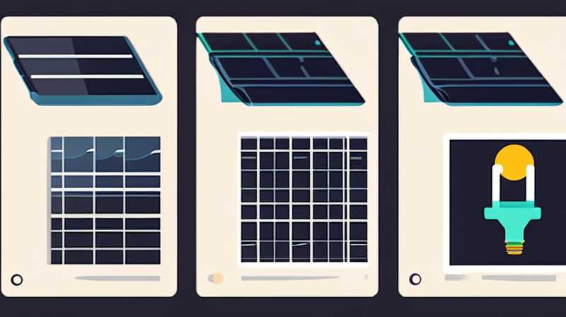 How to connect a 25w light bulb to a solar panel