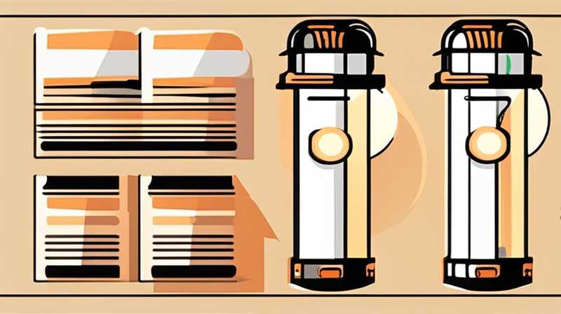 How much does a solar charging camping light cost