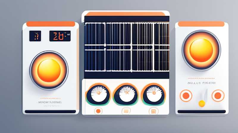 How to set up temperature controlled solar energy