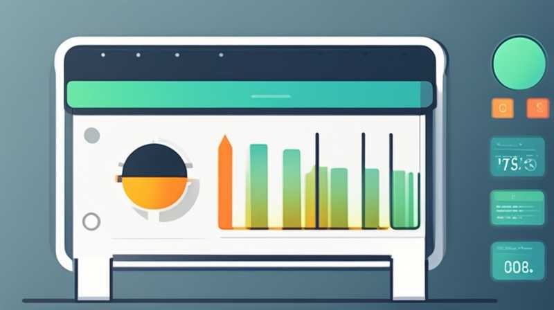 How to use solar charging monitoring