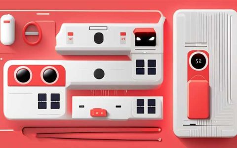 What does the solar red switch mean?