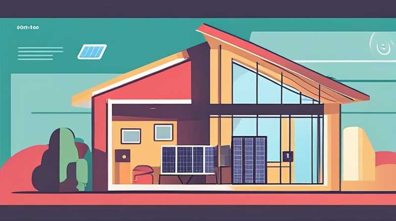 How to install solar energy in a one-story house