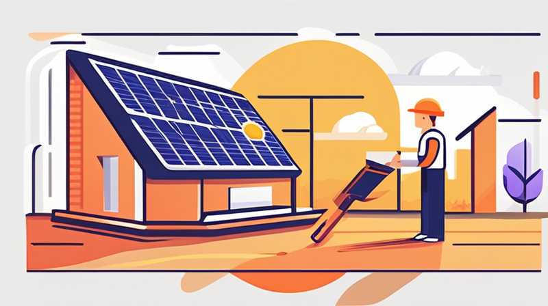 How to find solar maintenance personnel