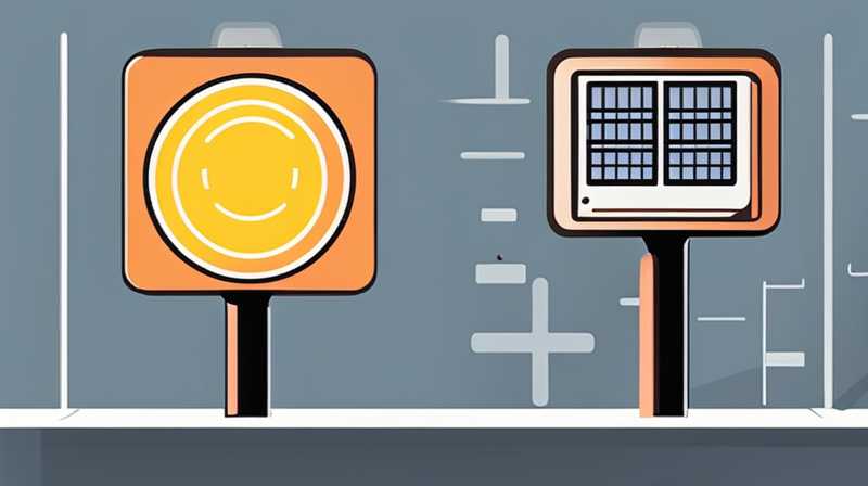 How to connect solar street light panels to monitoring