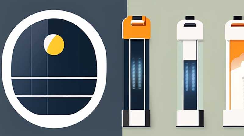 How large an area can a solar LED light illuminate?