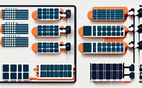 How to distinguish the upper and lower solar panels