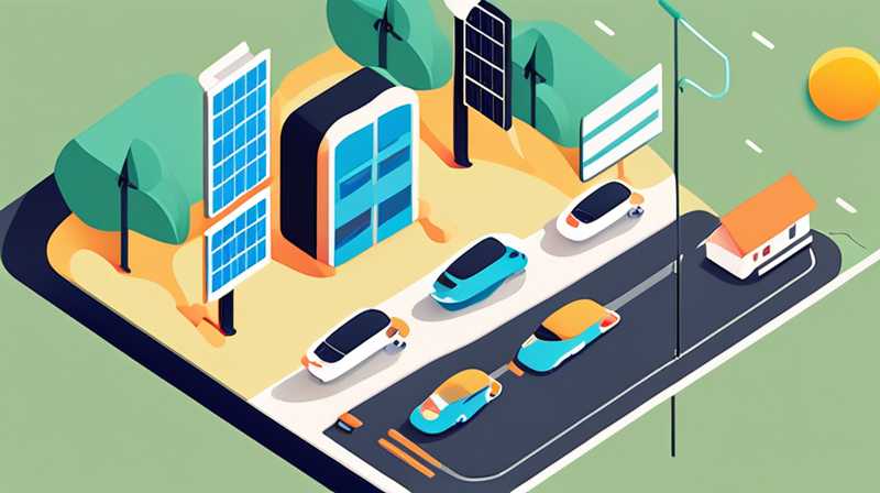 Which roads should be equipped with solar panels?