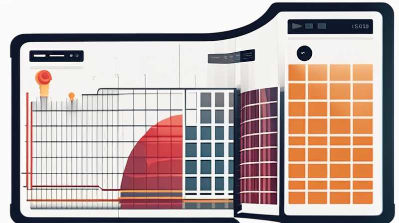 How to measure return flow in solar panels