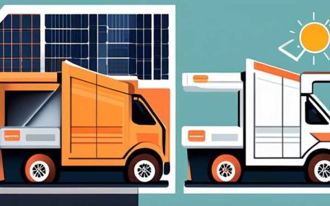 How to store the solar panels on a bed truck