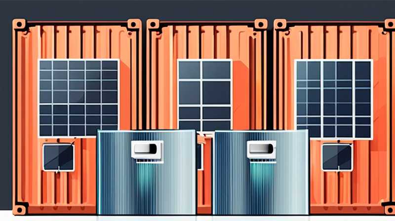 How much does a container solar panel cost?