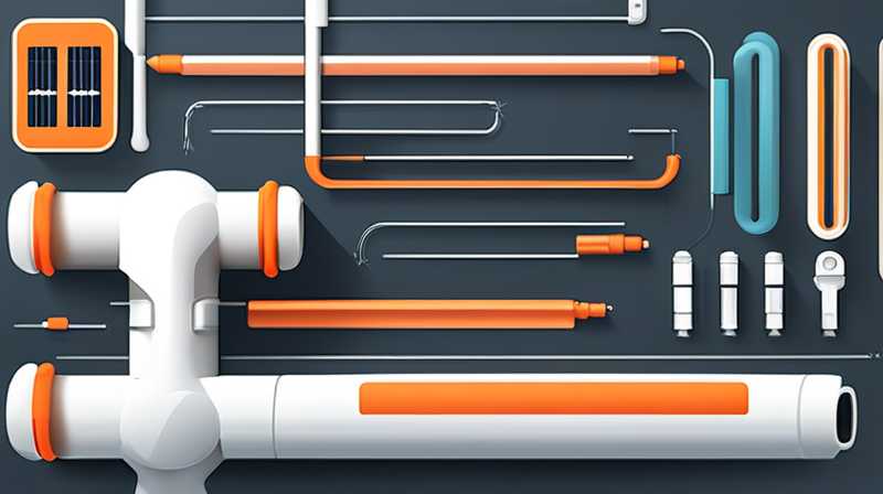 How to connect solar aluminum pipe joints