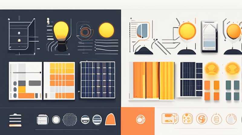 How to disassemble a large solar lighting