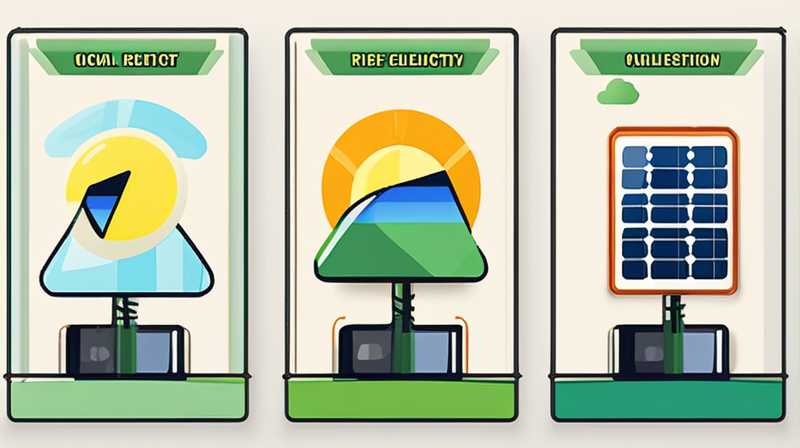 How much electricity does solar light provide per square meter?