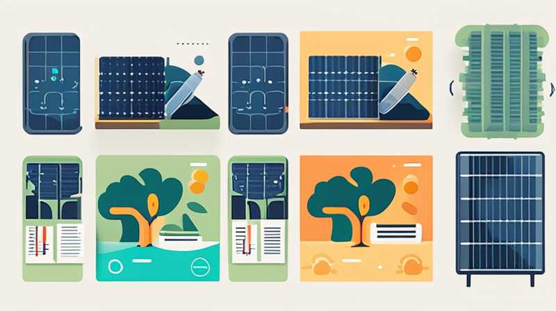 What waste does a solar plant produce?