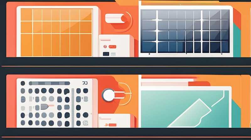 How to control the light with solar controller