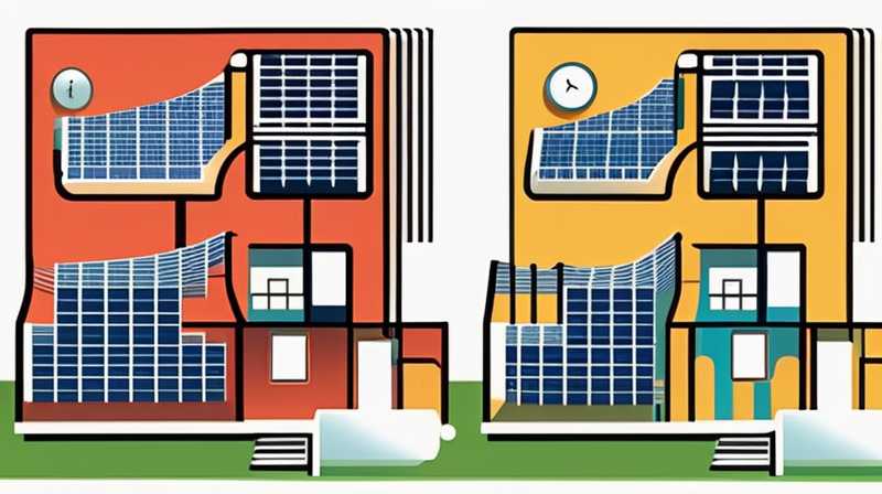 What solar energy is most suitable for the first floor