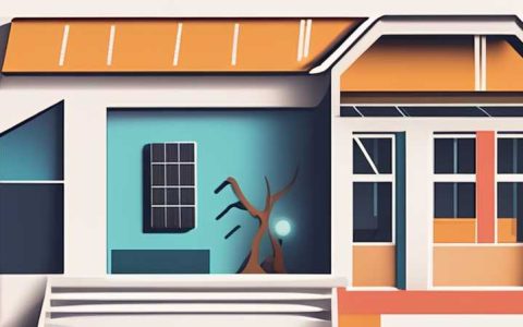 How to dismantle solar panels in a villa