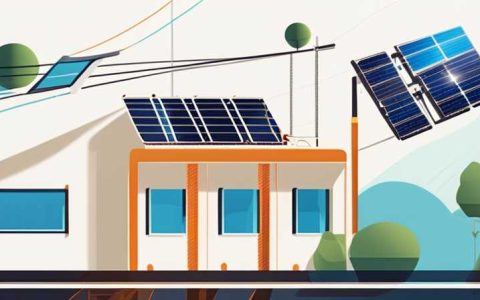 How to fix the solar panel wire rope