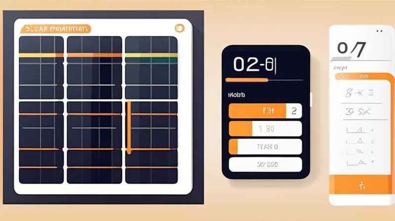 How to calculate solar panel parameters