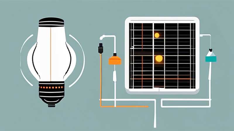 How to disassemble the solar integrated lamp head