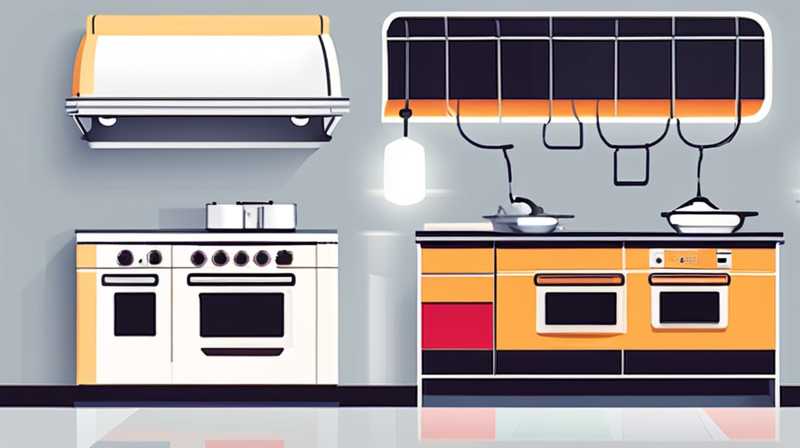 How to install the kitchen heater after installing solar energy