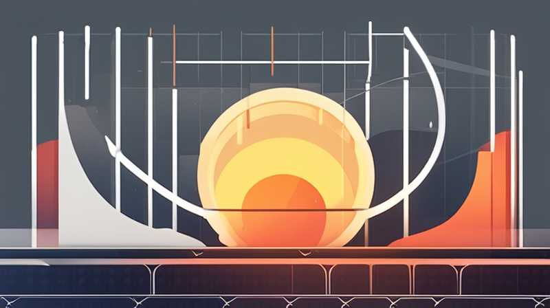 How do solar barriers flash during the day?