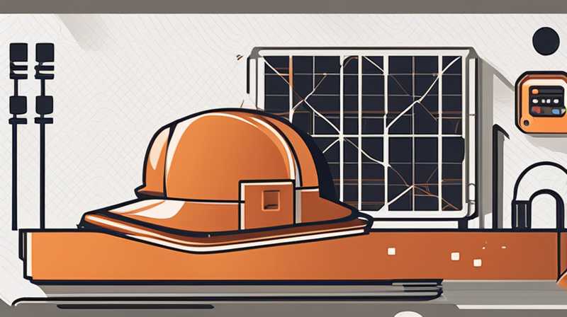 How to repair solar panel rusted