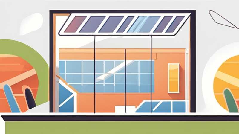 How many square meters of solar heating