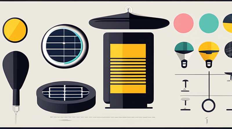 How to disassemble a small indoor solar light