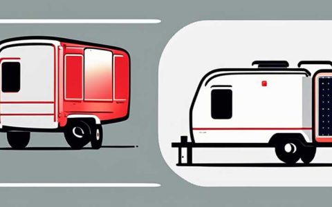 How to turn on and off the trailer solar taillight